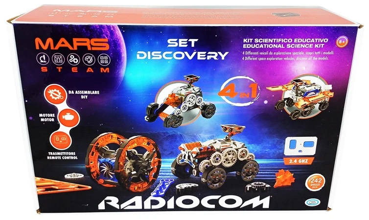 Interaktyvus žaislas Mars Radiocom 4in1 40966