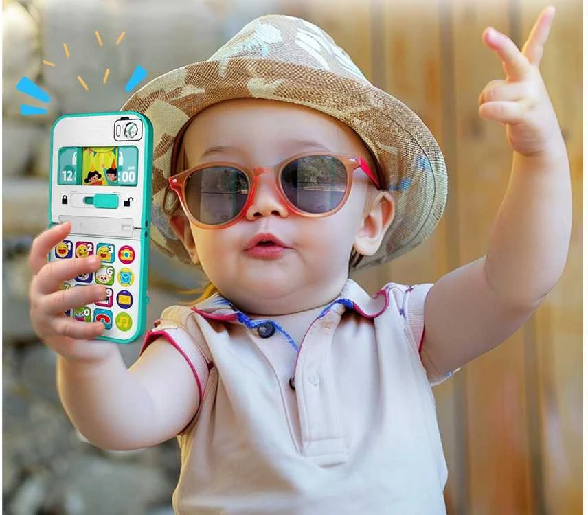 Hola Interaktyvus muzikinis sulankstomas išmanusis telefonas vaikams ZA5424