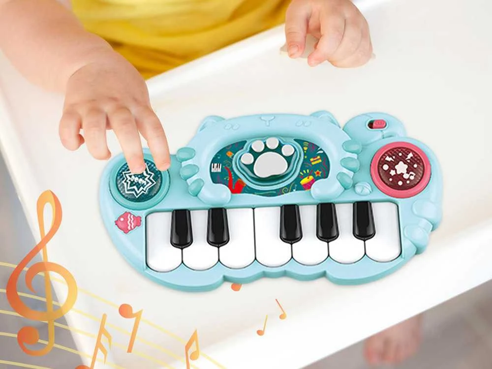 Jokomisiada Mini KEYBOARD - interaktyvus pianinas su apšviestais mygtukais IN0177