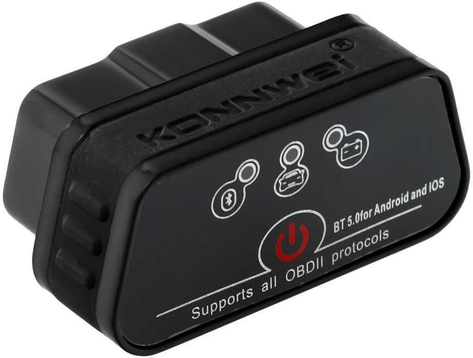 OEM diagnostikos sąsaja „Bluetooth“ OBD2 „Vgate iCar2 V2.2“ juodas