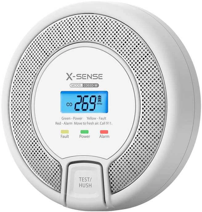 Tarpusavyje susieta CO signalizacija X-Sense CO03D-W Link+