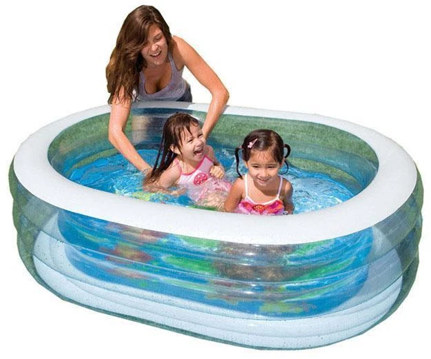 Pripučiamas baseinas INTEX My Sea Friends Pool 163x107x46cm