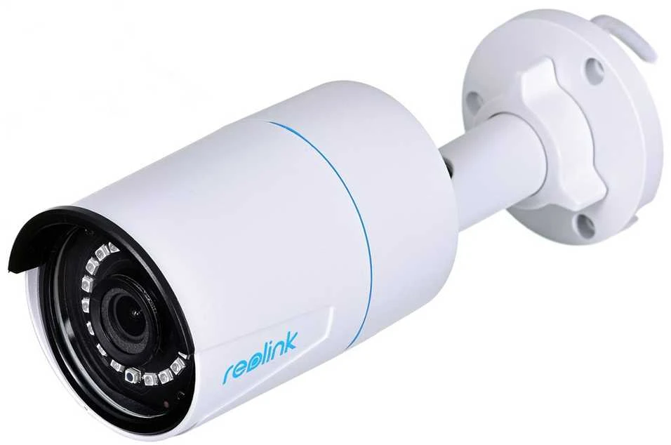 Reolink | IP kamera | RLC-510A | Kulka | 5 MP | Fiksuotas objektyvas | Maitinimas per Ethernet (PoE) | IP66 | H.264 | „MicroSD“ (maks. 256 GB) | Baltas