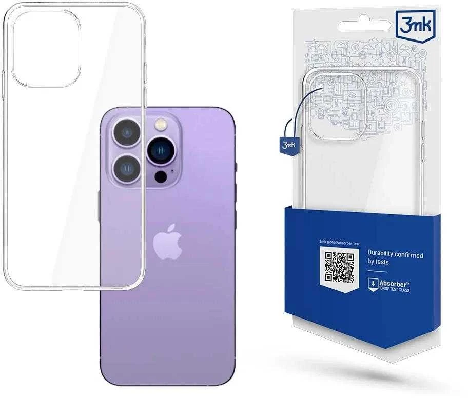 Dėklas 3mk Clear Case 1,2mm Apple iPhone 14 Pro