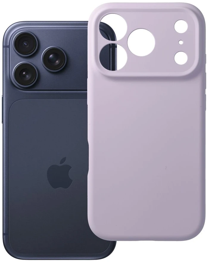 iPhone 18 Pro / 17 Pro dėklas Forcell F-Protect Rubber Premium, suderinamas su MagSafe, alyvinės spalvos
