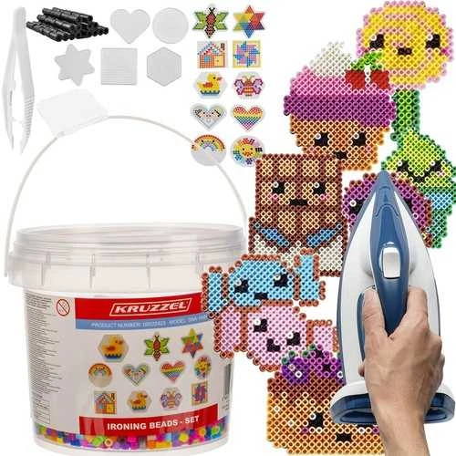 Lyginimo karoliukai paveikslėliams gamint. Kruzzel - DIY