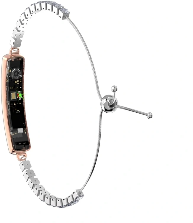 Išmanusis laikrodis Colmi M06 Smartband (rose auksinis)