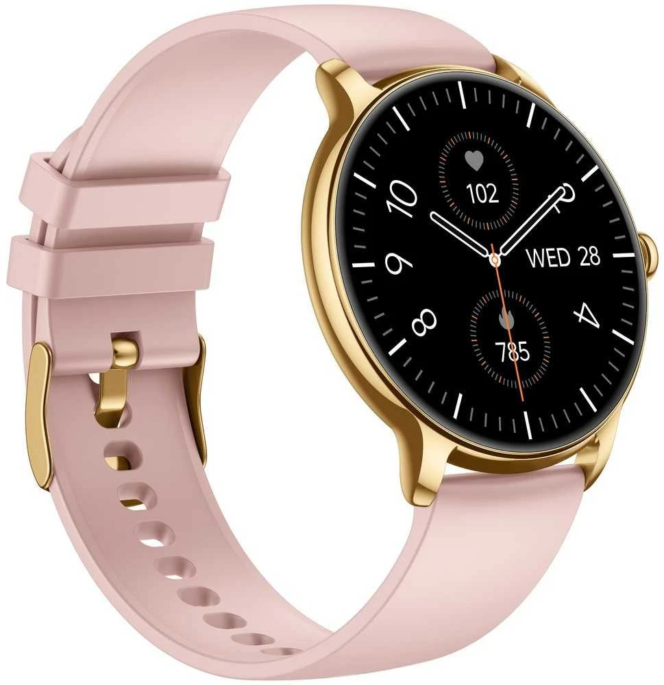Išmanusis laikrodis DAMSKI GRAVITY GT31-1 - AMOLED, DODATKOWY PASEK (sg052a)