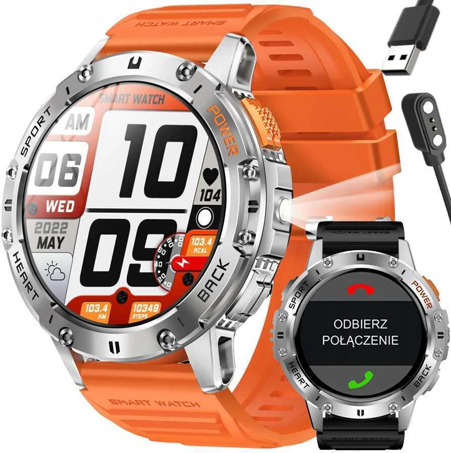 GRAVITY GT22-4 MEN'S Išmanusis laikrodis - AMOLED, ADDITIONAL BELT (sg030d)