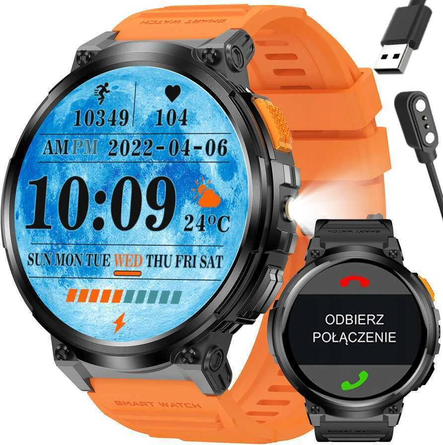 Išmanusis laikrodis MEN'S GRAVITY GT23-3 - TIMER, ADDITIONAL BELT (sg031c)