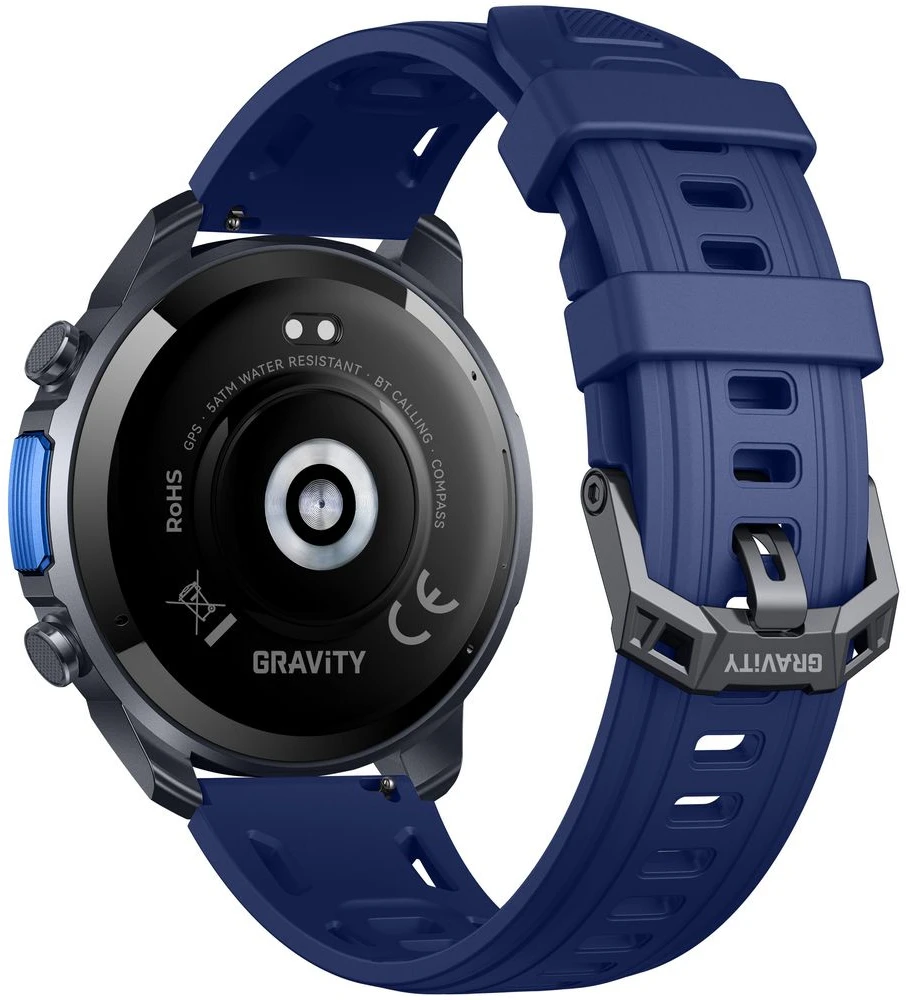 Išmanusis laikrodis MĘSKI GRAVITY GT34-1 - AMOLED, DODATKOWY PASEK (sg060a)