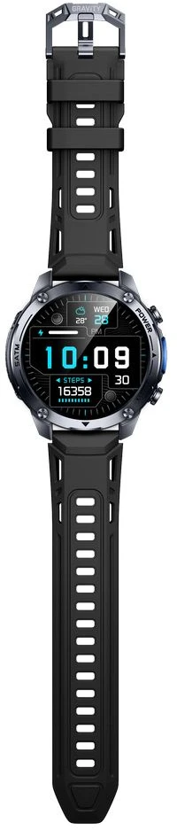 Išmanusis laikrodis MĘSKI GRAVITY GT34-1 - AMOLED, DODATKOWY PASEK (sg060a)