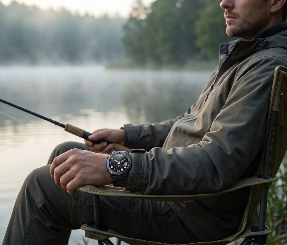 Išmanusis laikrodis MĘSKI GRAVITY GT34-2 - AMOLED, DODATKOWA BRANSOLETA (sg060b)