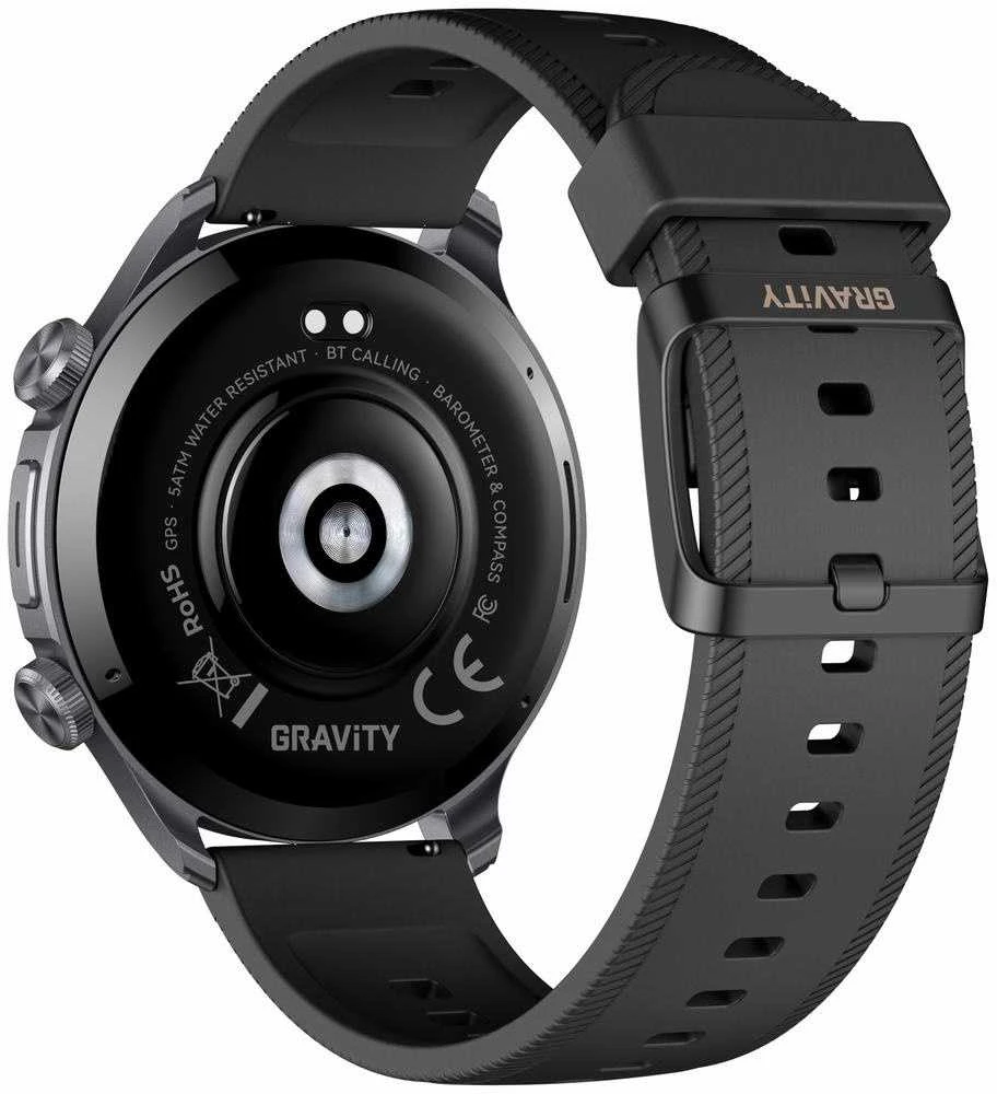 Išmanusis laikrodis MĘSKI GRAVITY GT35-2- AMOLED, DODATKOWY PASEK (sg049b)