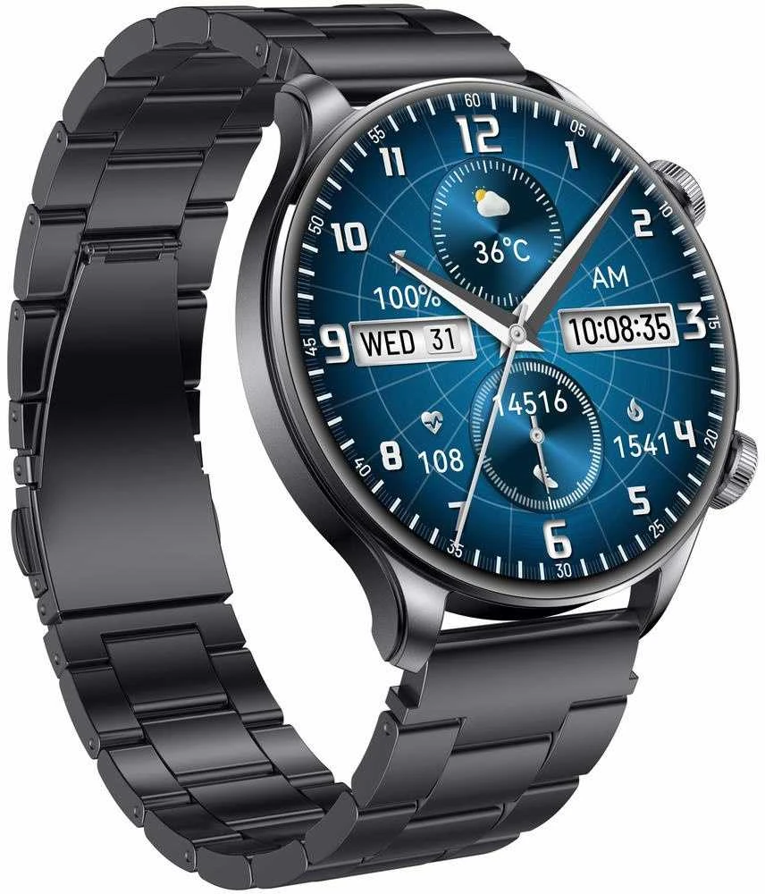 Išmanusis laikrodis MĘSKI GRAVITY GT35-2- AMOLED, DODATKOWY PASEK (sg049b)