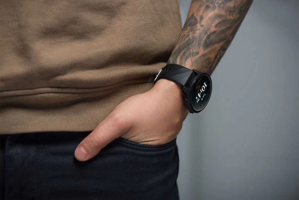Išmanusis laikrodis TITMO O-100 (TFT, bluetooth call) juodas