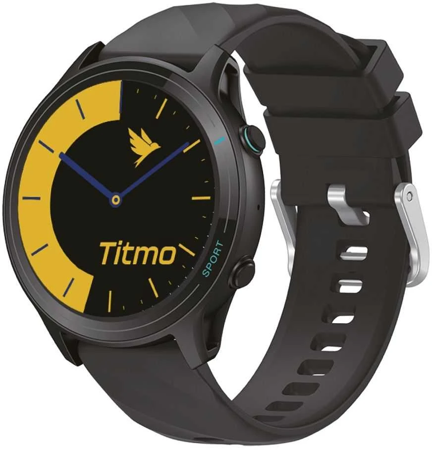 Išmanusis laikrodis TITMO O-100 (TFT, bluetooth call) juodas
