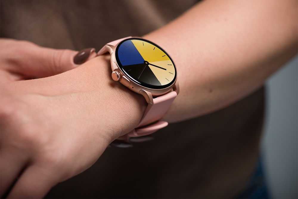 Išmanusis laikrodis TITMO O-150 (AMOLED, bluetooth call) pink