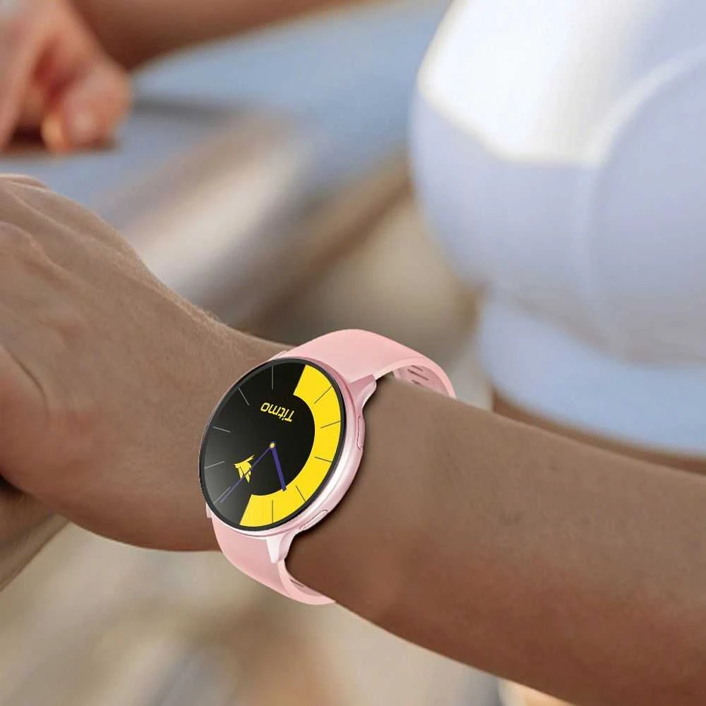 Išmanusis laikrodis TITMO O-200 (GPS, AMOLED, bluetooth call, silicone strap) pink