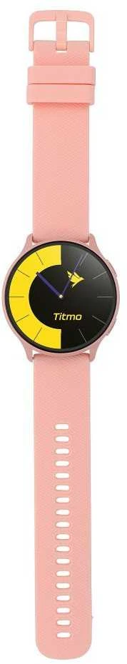Išmanusis laikrodis TITMO O-200 (GPS, AMOLED, bluetooth call, silicone strap) pink