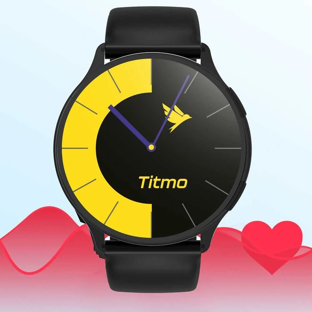 Išmanusis laikrodis TITMO O-200 (GPS, AMOLED, bluetooth call, silicone strap) juodas