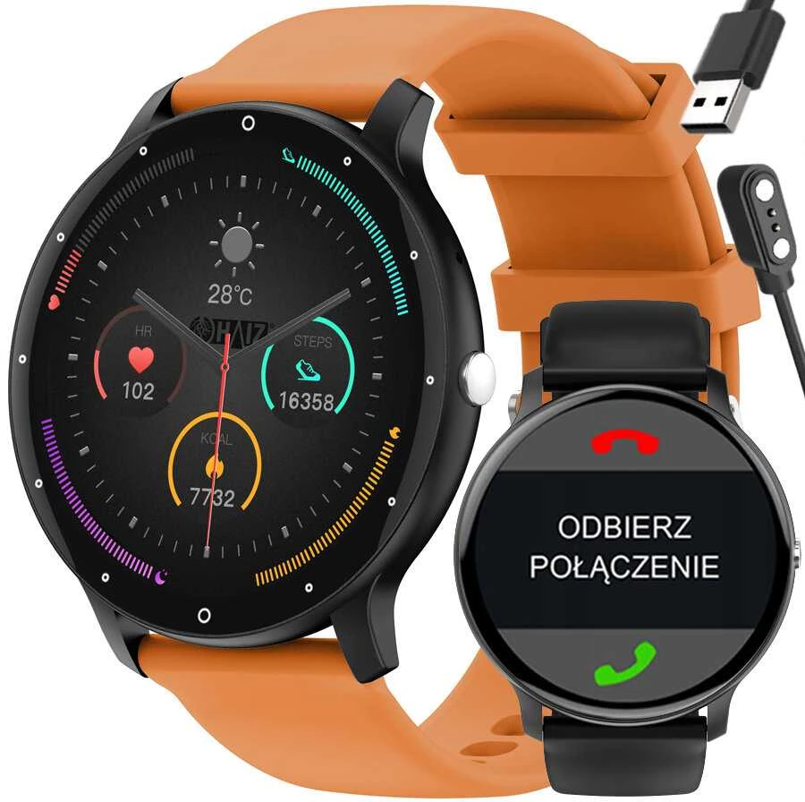 Išmanusis laikrodis UNISEX GRAVITY GT1-2 PRO - BLUETOOTH RYŠYS, PAPILDOMAS PRAŽAS (sg027b)