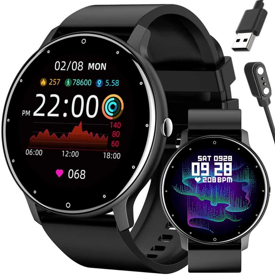 Išmanusis laikrodis Gravity GT1-3, Juodos spalvos