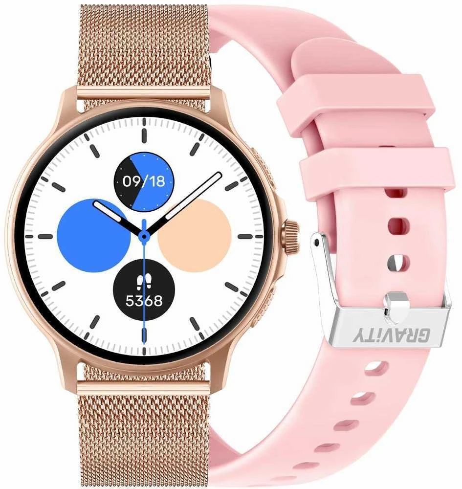 Išmanusis laikrodis UNISEX GRAVITY GT12-3 - BLUETOOTH CONNECTIONS, ADDITIONAL PASSAGE (sg035c)