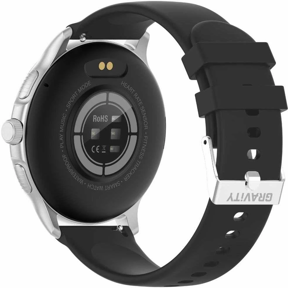 Išmanusis laikrodis UNISEX GRAVITY GT12-7 - BLUETOOTH CONNECTIONS, ADDITIONAL PASSAGE (sg035g)
