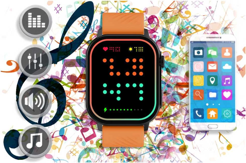 Išmanusis laikrodis UNISEX GRAVITY GT15-2 - BLUETOOTH CONNECTIONS, ADDITIONAL PASSAGE (sg029b)