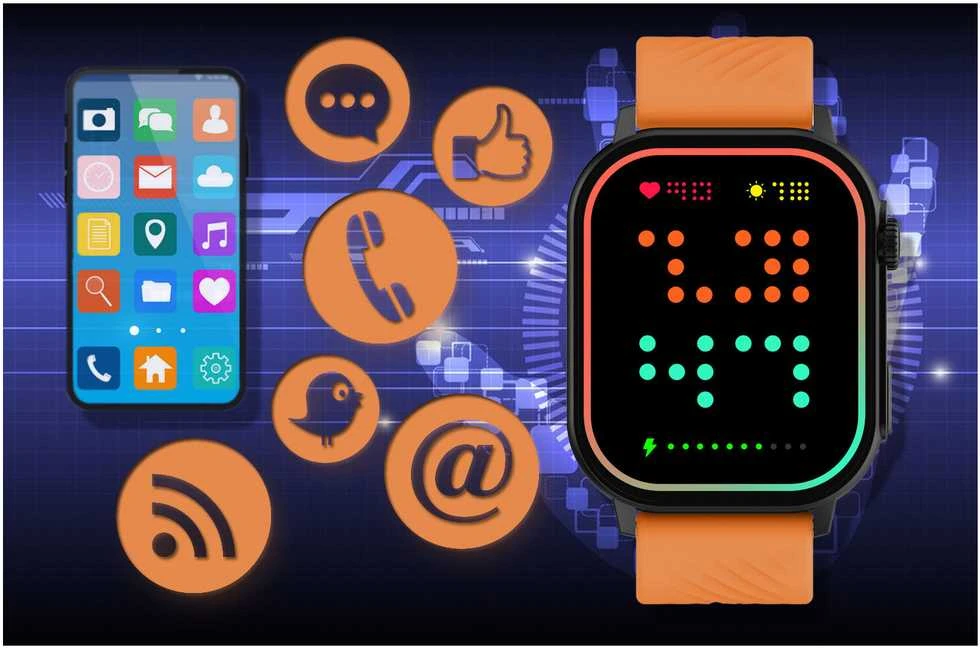 Išmanusis laikrodis UNISEX GRAVITY GT15-2 - BLUETOOTH CONNECTIONS, ADDITIONAL PASSAGE (sg029b)