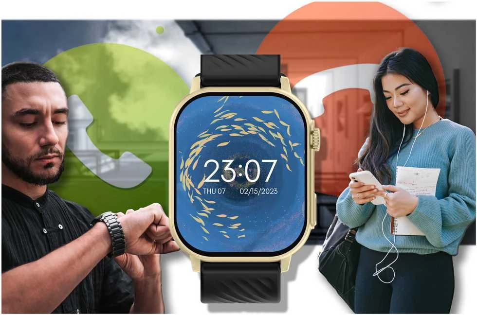 Išmanusis laikrodis UNISEX GRAVITY GT15-6 - BLUETOOTH RYŠIAI, PAPILDOMAS PRAĖJIMAS (sg029f)