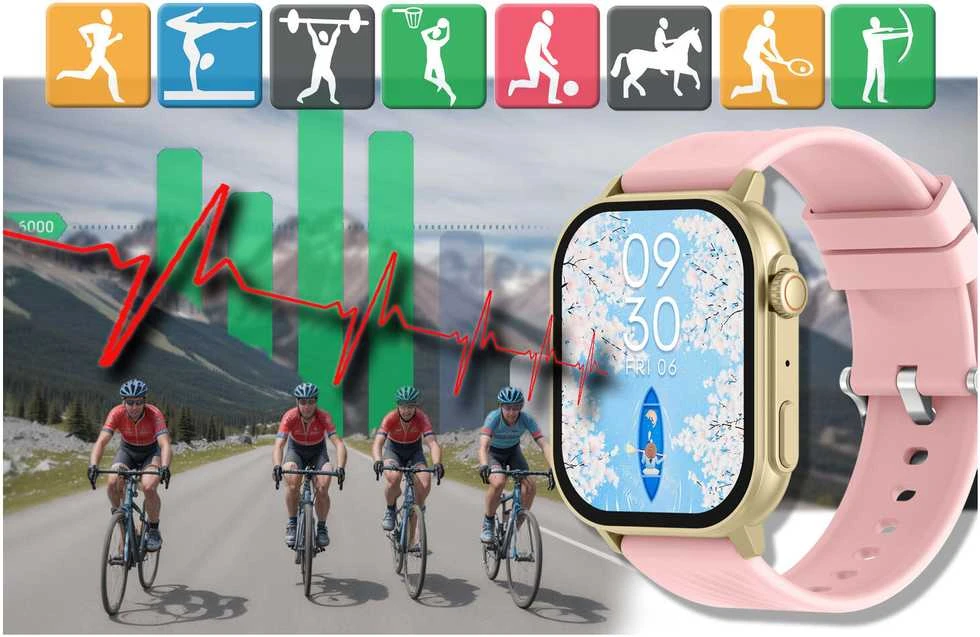 Išmanusis laikrodis UNISEX GRAVITY GT15-7 - BLUETOOTH CONNECTIONS, ADDITIONAL PASSAGE (sg029g)