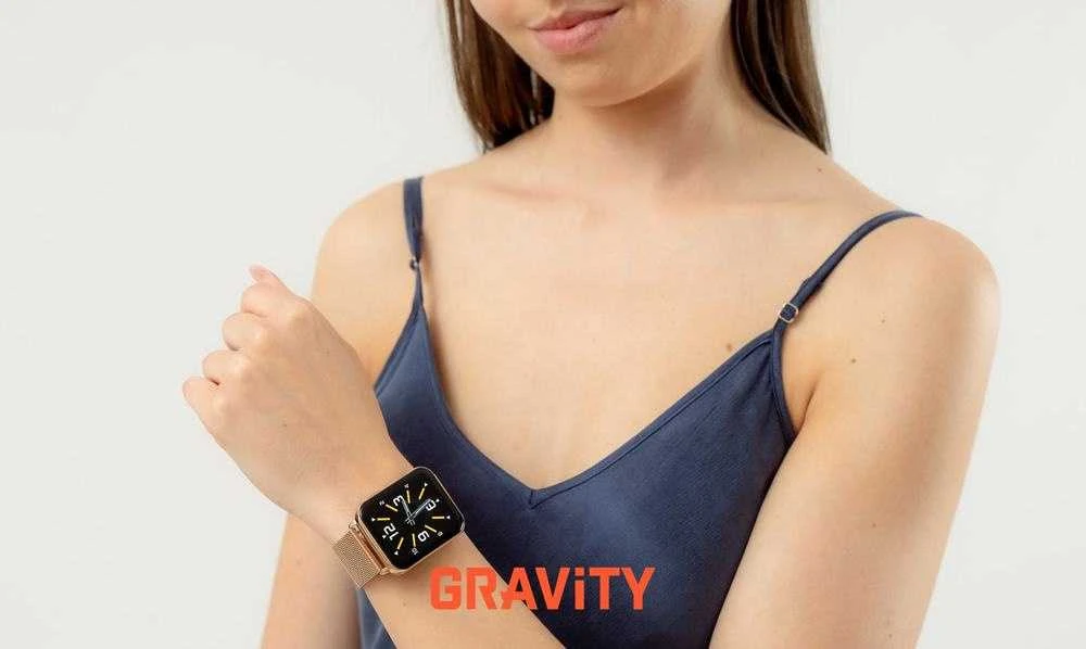 Išmanusis laikrodis UNISEX GRAVITY GT17-3 - AMOLED, DODATKOWY PASEK (sg038c)