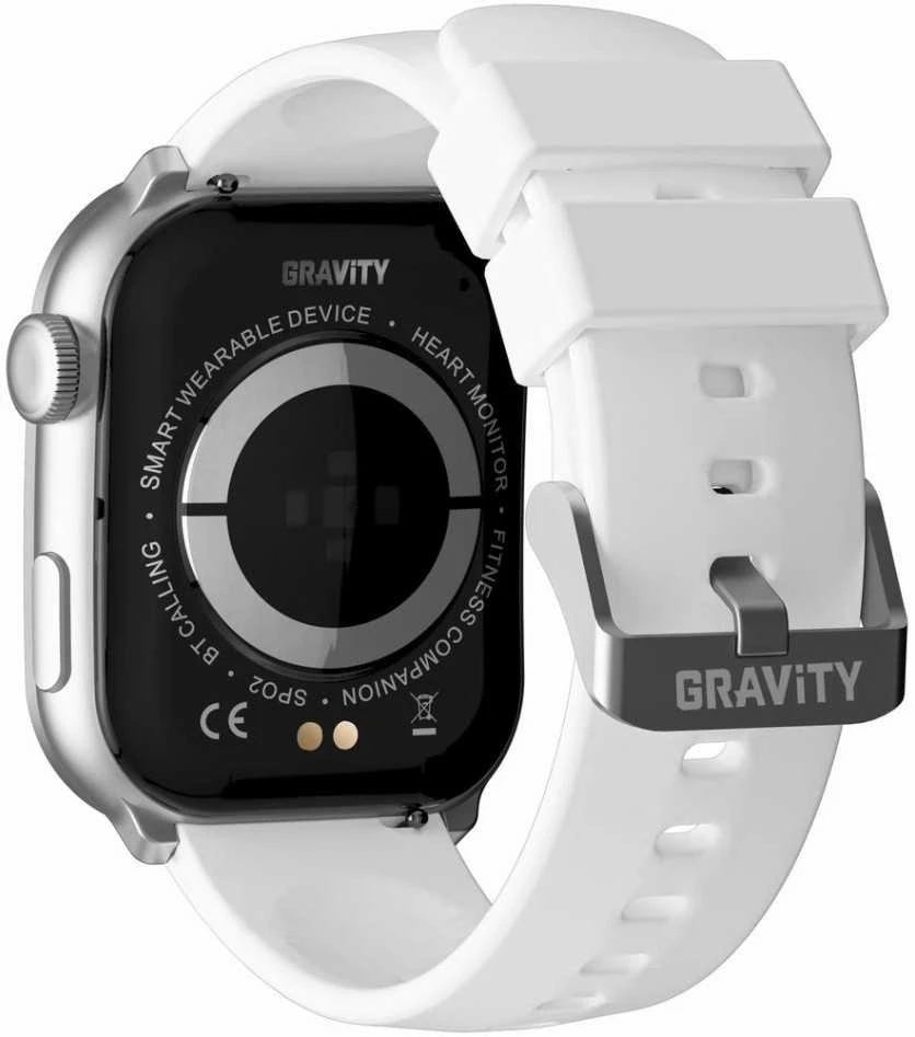 Išmanusis laikrodis UNISEX GRAVITY GT28-10 - BLUETOOTH POKALBIAI, PAPILDOMAS DIRŽELIS (sg037j)