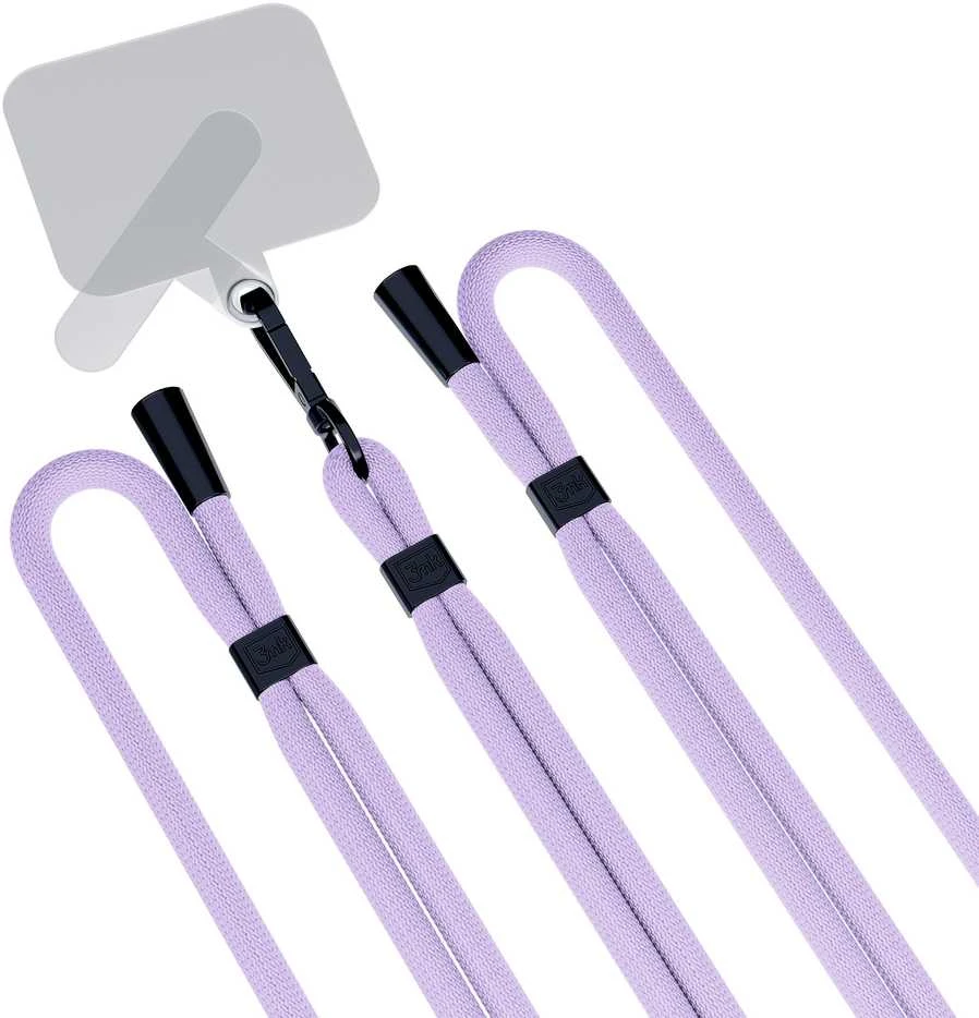 3MK EasyClip Violetinė (juodos spalvos) virvelė telefonui