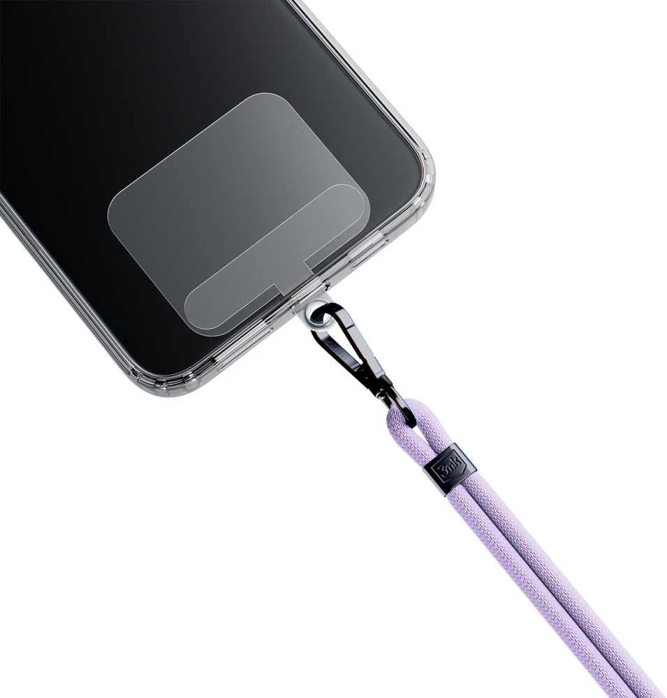 3MK EasyClip Violetinė (juodos spalvos) virvelė telefonui