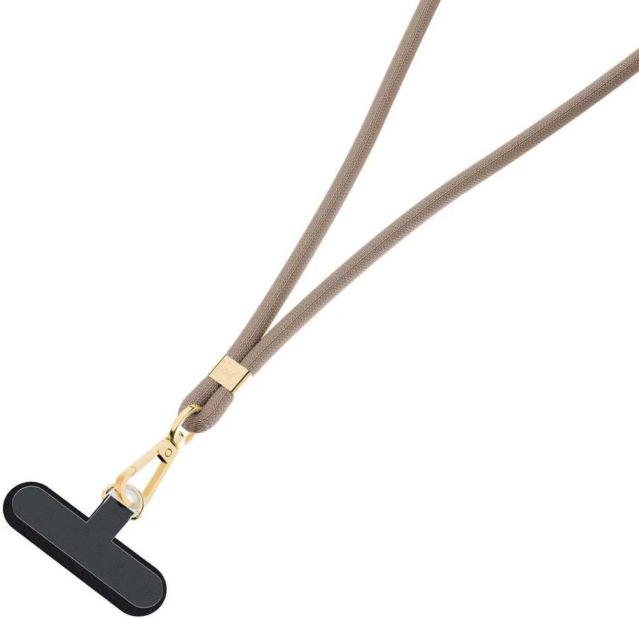 3MK EasyClip Elite pilkšvai pilkas (auksinis) telefono dirželis