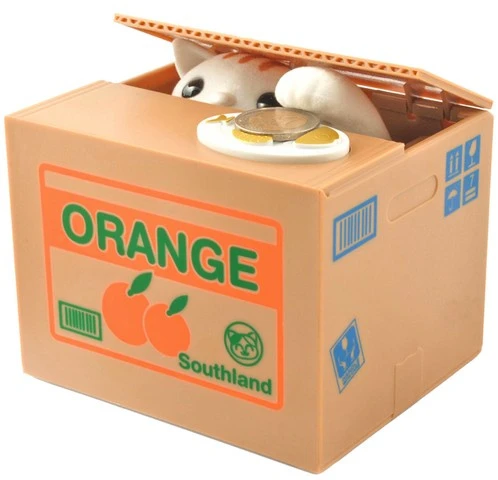 Iso Trade Bez Marki Baterija operated piggy bank - kitty 22468