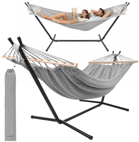 Iso Trade Bez Marki Garden hammock 200x150cm Gardlov with frame 27293