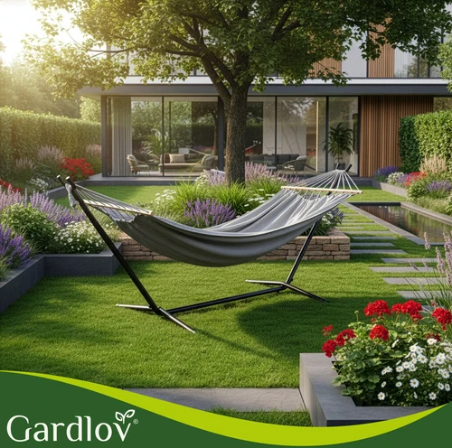Iso Trade Bez Marki Garden hammock 200x150cm Gardlov with frame 27293