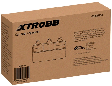 Iso Trade „Xtrobb 25251“ automobilio sėdynės organizatorius