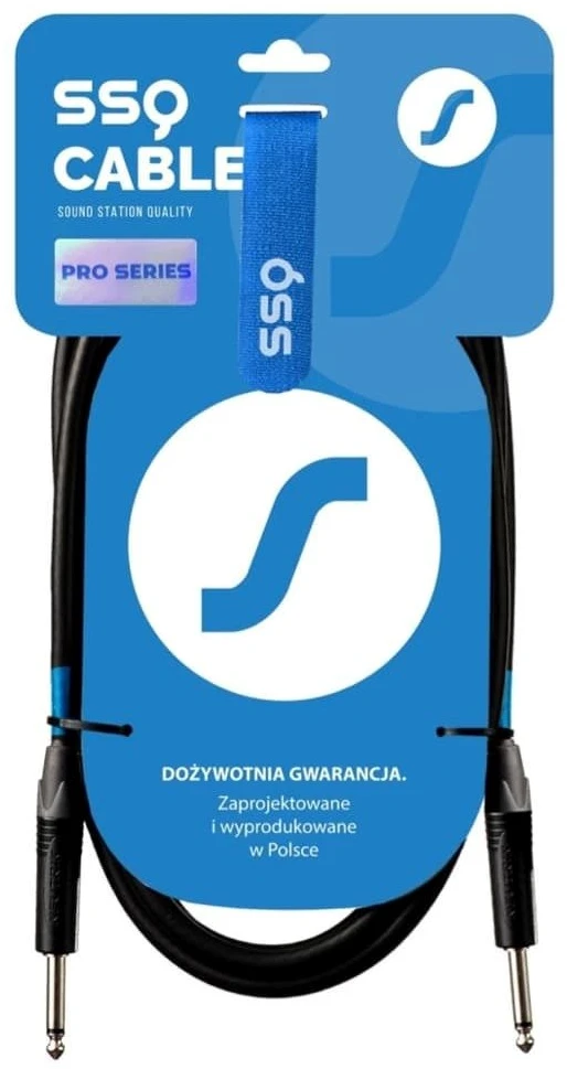sound station quality (ssq) SSQ JMPJMP2 Pro - 6,3 mm mono lizdo kabelis - 6,3 mm mono lizdas su Neutrik gnybtais, 2 m