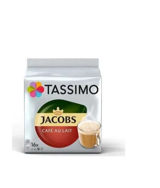 Staples Kavos kapsulės Tassimo Café Au Lait (suderinamas su Bosch Tassimo kapsulių aparatais), 16 vnt.