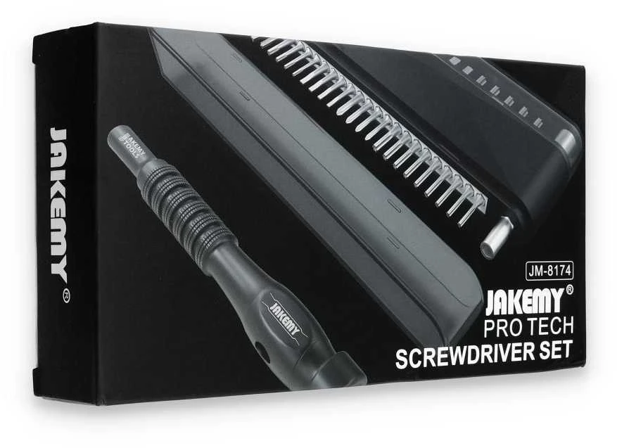 JAKEMY JM-8174 atsuktuvų rinkinys (45 viename)