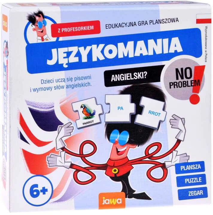 „Jawa“ edukacinis stalo žaidimų kalbotyra su profesoriumi English