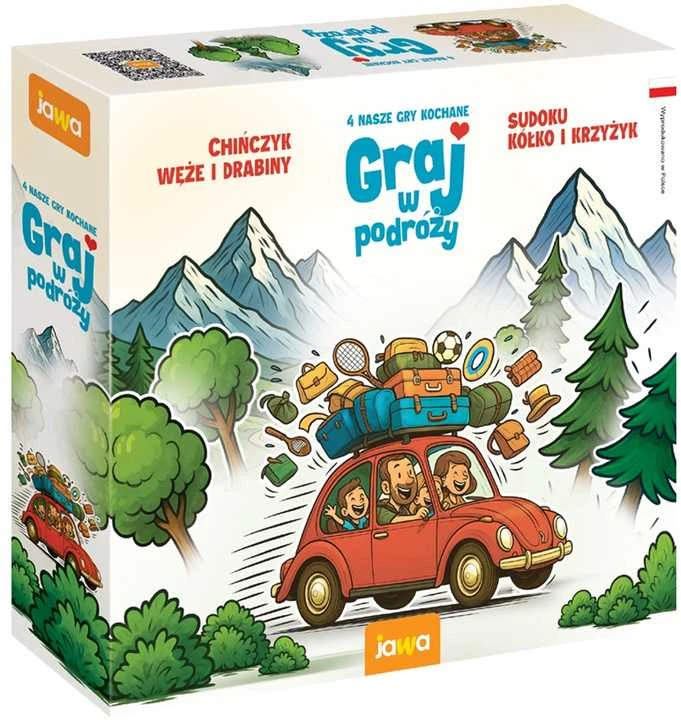 „Jawa Play on the go“ – 4 puikūs žaidimai – 4 žaidimų rinkinys, 3+ GR0815