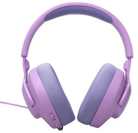 JBL Quantum 100M2 laidinės žaidimų ausinės su mikrofonu, Violetinės