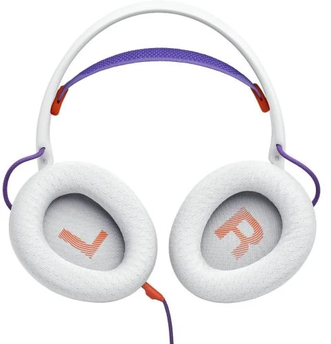 JBL Quantum 250 Headphone Ausinės su laidu Žaidimams su mikrofonu, Baltas EU