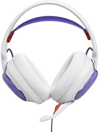JBL Quantum 250 Headphone Ausinės su laidu Žaidimams su mikrofonu, Baltas EU
